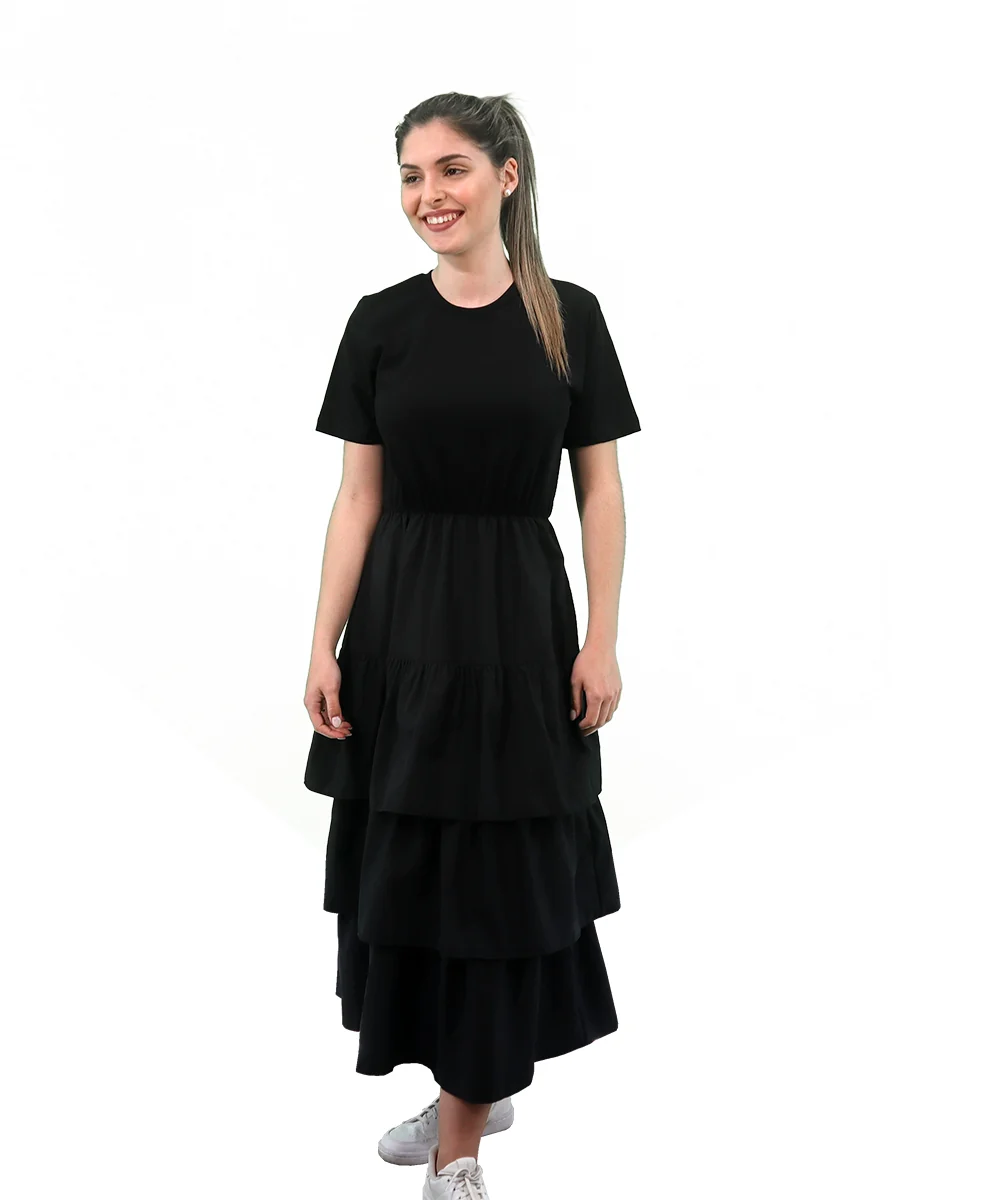 Vestido com folhos - Image 2