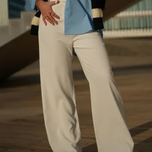 Calça clássica branca